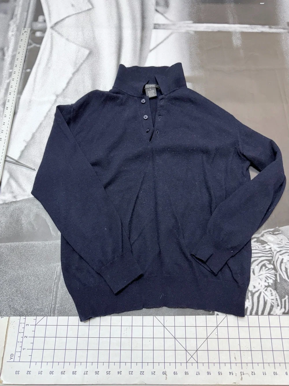Giorgiolini Made In Italy 100% Cashmere Mens sz Large Sweater A53
